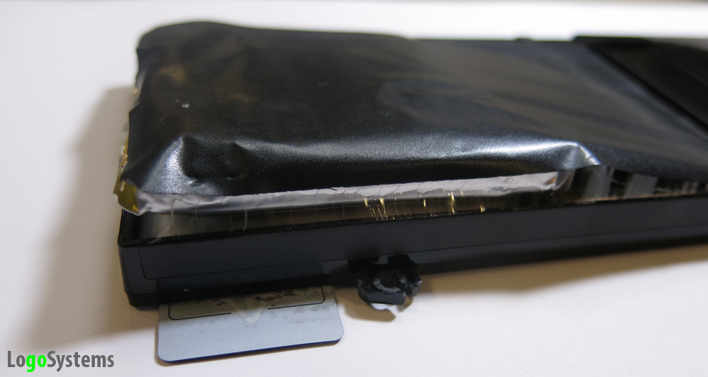 11 Nov 13″ MacBook Pro Swollen Battery Causing Trackpad Failure